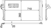 MAHLE Condensor, airconditioning (AC 762 000S)