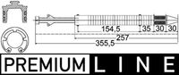 MAHLE Droger, airconditioning (AD 183 000P)