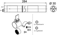 MAHLE Droger, airconditioning (AD 251 000S)