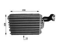 MAHLE Verdamper, airconditioning (AE 31 000S)