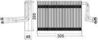 MAHLE Verdamper, airconditioning (AE 113 000S)