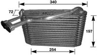 MAHLE Verdamper, airconditioning (AE 34 000S)