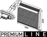 MAHLE Verdamper, airconditioning (AE 99 000P)