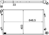 MAHLE Radiateur (CR 1203 000S)