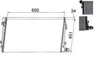 MAHLE Radiateur (CR 1395 000S)