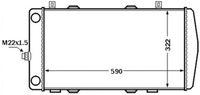 MAHLE Radiateur (CR 1513 000S)