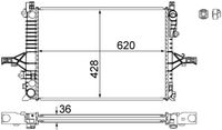 MAHLE Radiateur (CR 1546 000S)