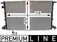 MAHLE Radiateur (CR 2176 000P)