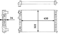 MAHLE Radiateur (CR 364 000S)