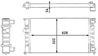 MAHLE Radiateur (CR 348 000S)