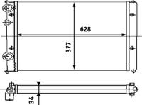 MAHLE Radiateur (CR 394 000S)