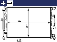 MAHLE Radiateur (CR 423 000S)