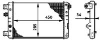 MAHLE Radiateur (CR 632 000S)