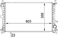 MAHLE Radiateur (CR 627 000S)