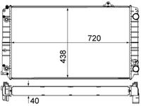 MAHLE Radiateur (CR 853 000S)