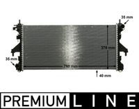 MAHLE Radiateur (CR 887 000P)