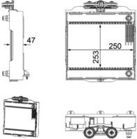 MAHLE Radiateur (CR 923 000P)