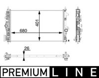 MAHLE Radiateur (CR 927 000P)