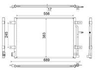 Condensor, airconditioning