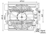 Ventilator, condensor, airconditioning