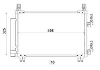 MAHLE Condensor, airconditioning (AC 793 000S)