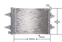 MAHLE Condensor, airconditioning (AC 359 000S)