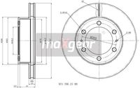 MAXGEAR Remschijf (19-2350)